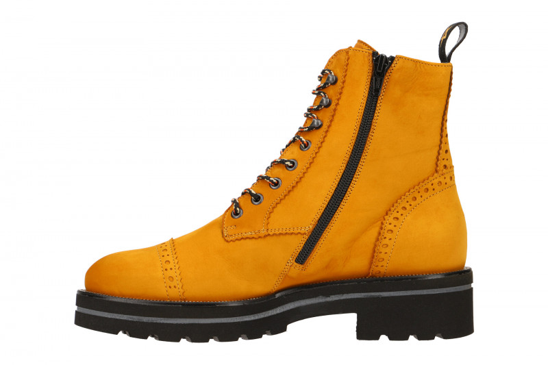 Paul Green Stiefel gelb Nubuck 9668