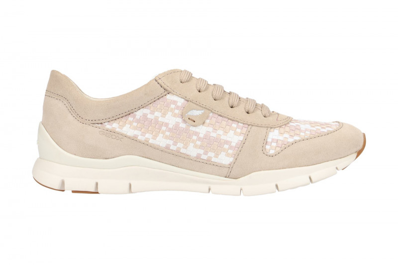 Geox Sneaker Schuhe Sukie beige karo