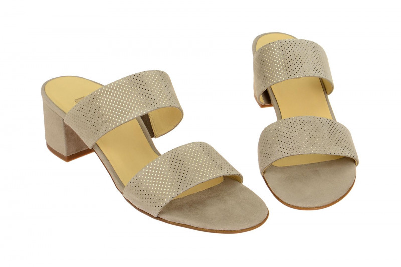 Paul Green Pantolette sand grau 6016