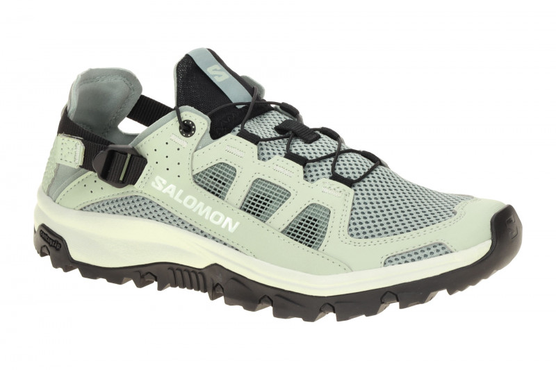Salomon Techamphibian 5 Schuhe hellgrün Damen 491107