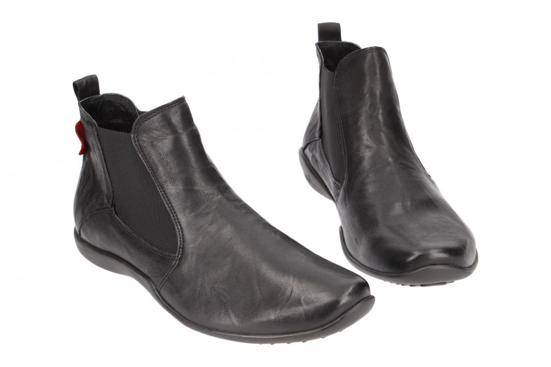 Think Stone Herren Chelsea Stiefelette schwarz