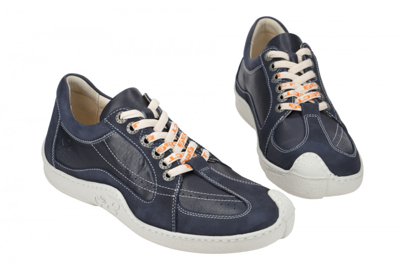 Eject Skat Schuhe blau Herren Sneaker Nubuck Glatt 20421