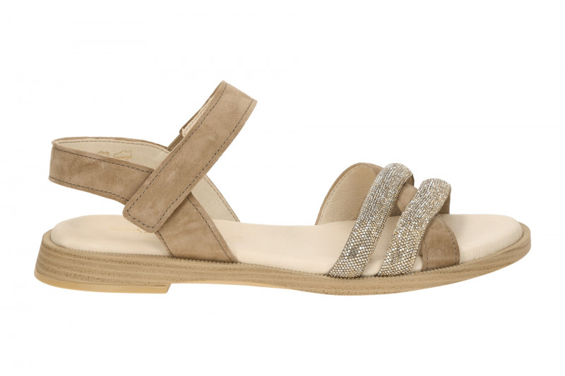 Gabor Fashion Sandale sand beige Strass 85.501.14