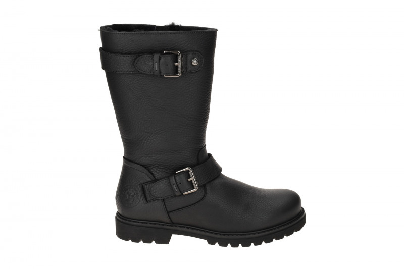 Panama Jack Fergie Igloo B1 Stiefel schwarz Biker-Boots