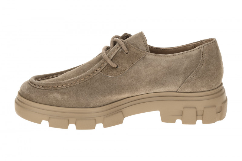 Paul Green Schuhe grau antelope Mokassin Loafer 1183