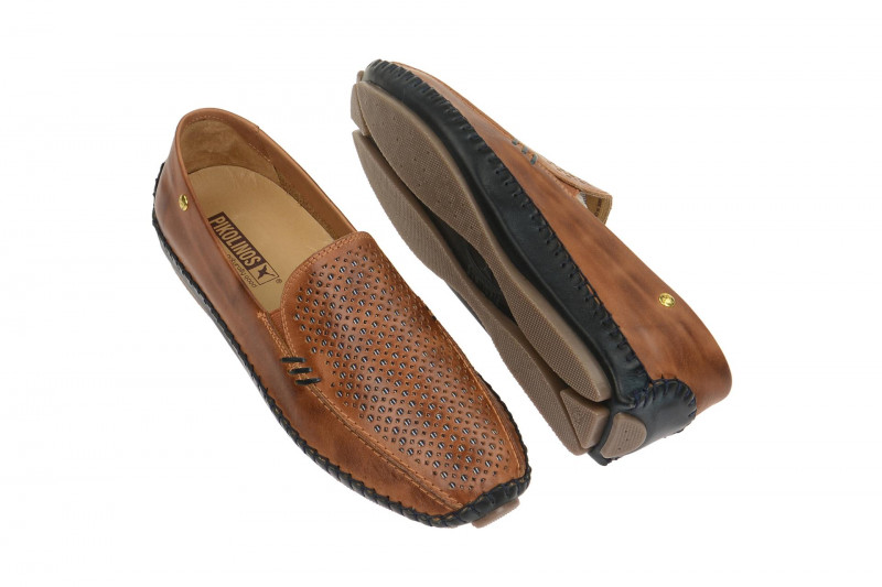 Pikolinos Jerez Slipper braun blau - 578-3593