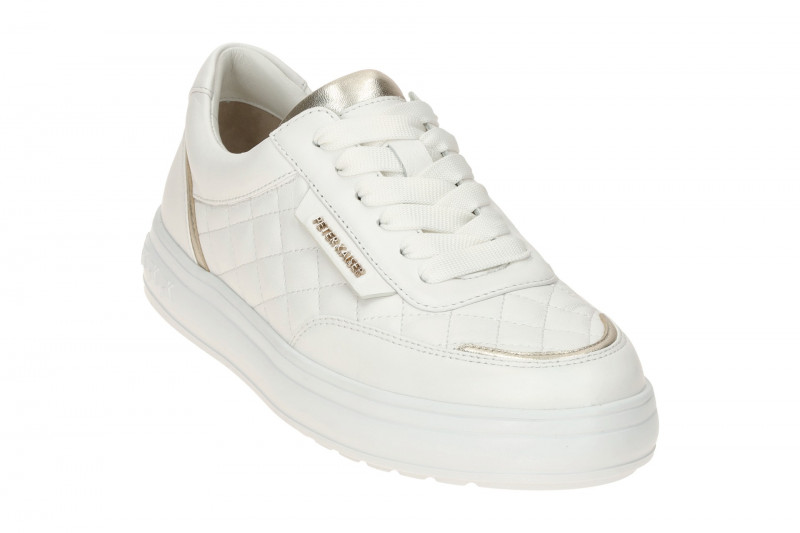 Peter Kaiser Schuhe Sneaker weiß gesteppt 73741