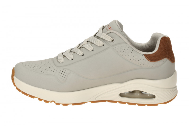 Skechers Uno Schuhe grau Herren Sneakers 183004