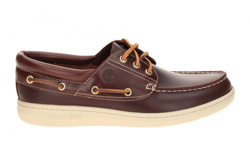 Timberland Portofino Pier Schuhe dunkelrot Bootsschuhe 0A6CXM