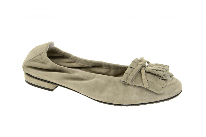 K+S Malu Ballerina grau natur Slipper - 31-91350-444