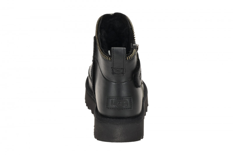 UGG Classic Mini Moto Boot Stiefel schwarz 1164690