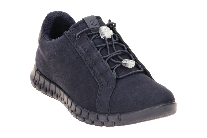Ecco Gruuv Lite Slipper Schuhe blau Gummizug Waterproof 246333