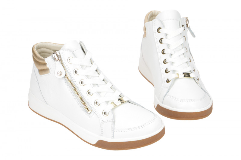 ARA Rom Schuhe Sneaker weiß platin 12-44499