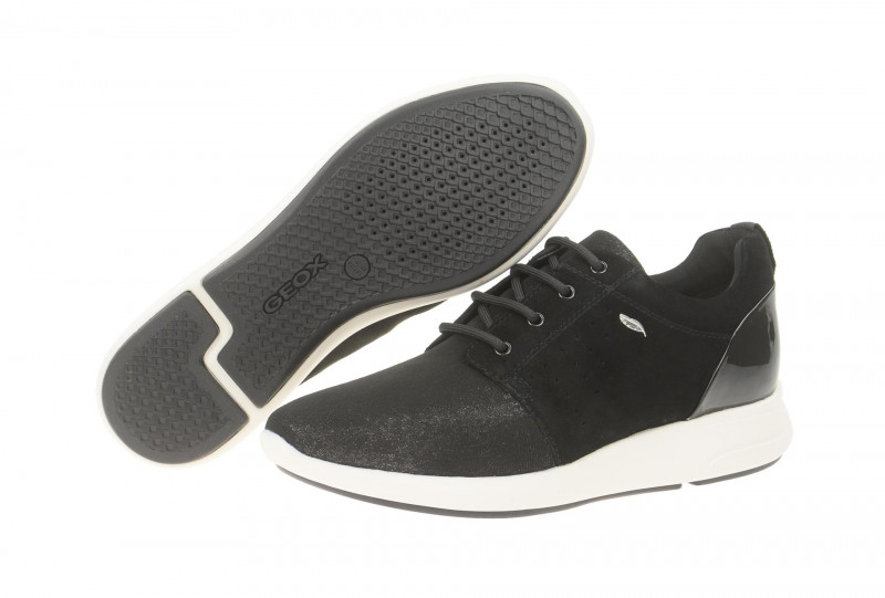 Geox Ophira Schuhe schwarz Glitter D621CA