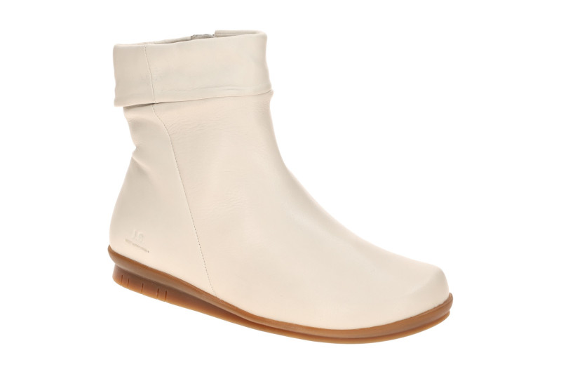 Josef Seibel Violet Stiefelette weiß offwhite gekrempelt 02