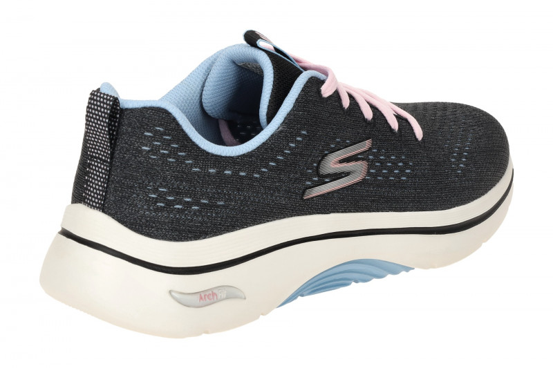 Skechers Go Walk Sneakers Arch Fit Schuhe schwarz 125311