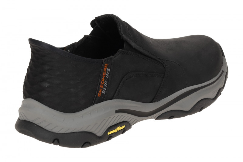 Skechers Craster Schuhe Slipper schwarz Slip-Ins 204847