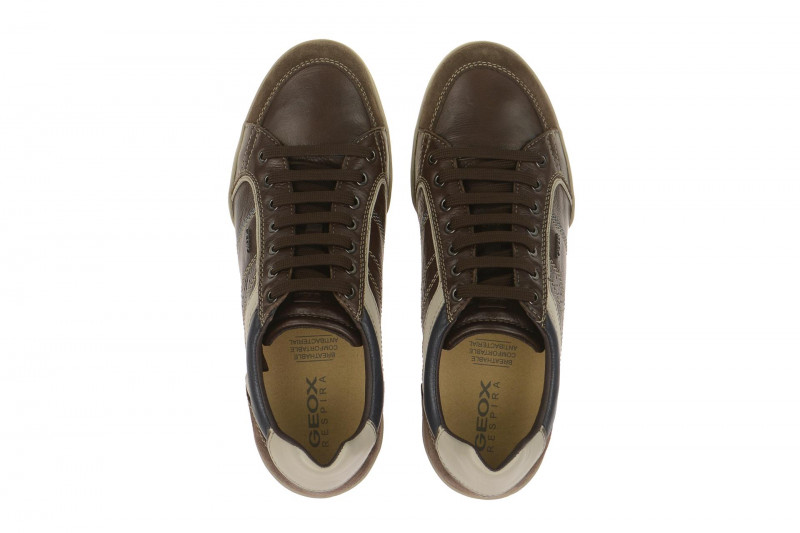 Geox Kristof Schuhe dunkel-braun U620EA Gr. 45