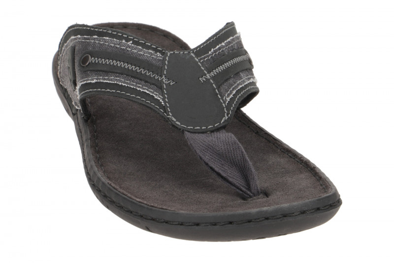 Josef Seibel Paul 57 Pantolette Zehentrenner schwarz
