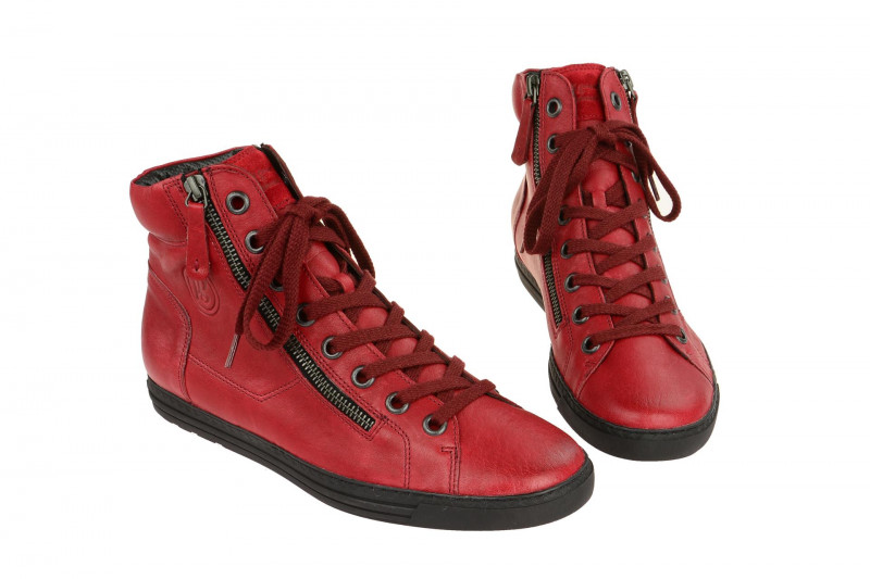 Paul Green Schuhe Mid-Sneaker rot 1230