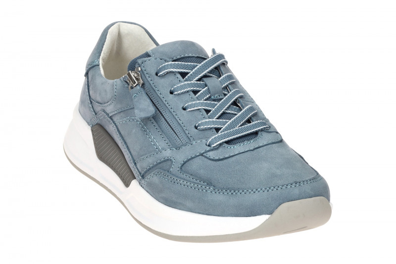 Gabor RollingSoft Schuhe blau heaven Nubuck 86.958.26