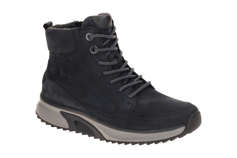 Gabor RollingSoft Schuhe Stiefel blau Nubuck 0802.01.002