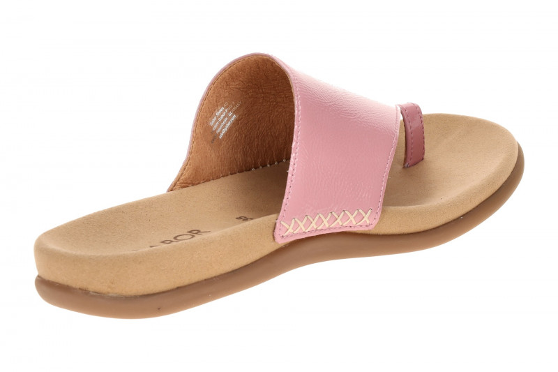 Gabor Zehentrenner Pantolette soft pink Lack 83.700.90