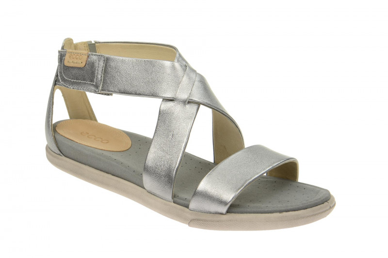 Ecco Damara Sandale alusilver grau 24815301708
