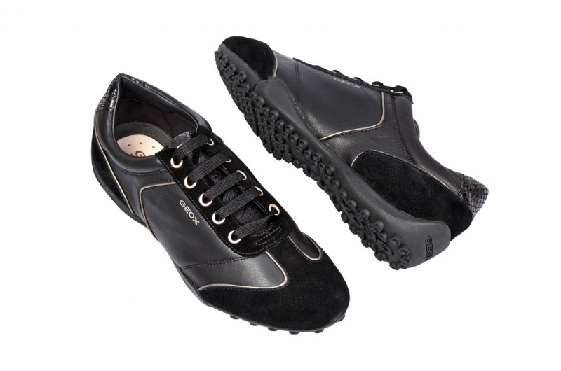 Geox Snake C Schuhe in schwarz D2412C