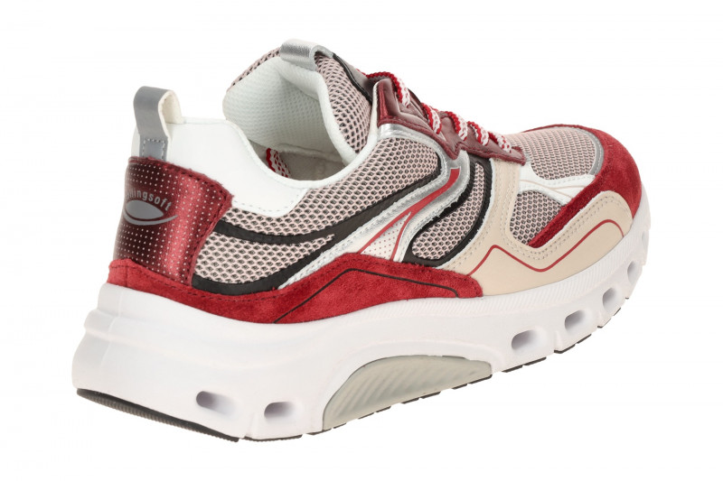Gabor RollingSoft Schuhe rot beige Mesh 86.986.38