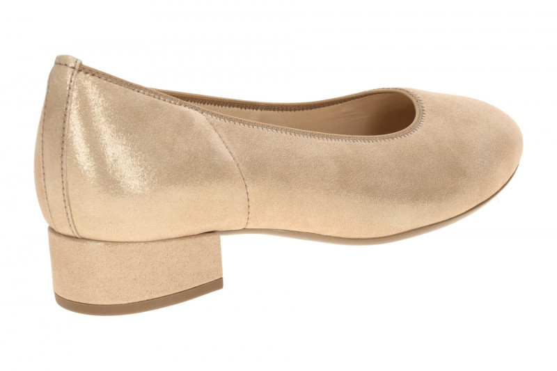 Gabor Pumps beige sand Glitzer 3001