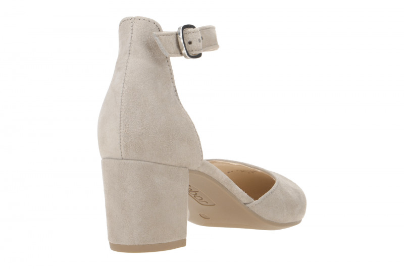 Gabor Riemchen Pumps grau visone 81.340.12