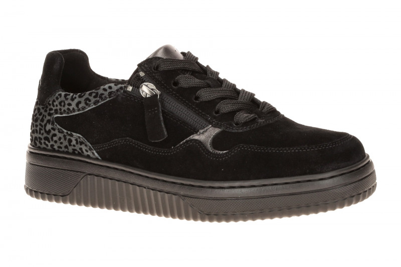 Gabor Comfort Sneakers schwarz Leo K-Weite 6016.01