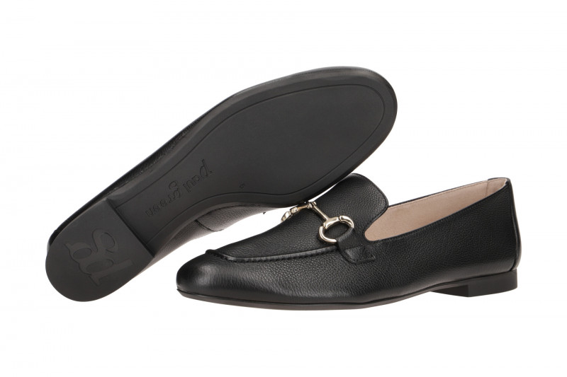 Paul Green Schuhe Slipper Loafer schwarz 2596