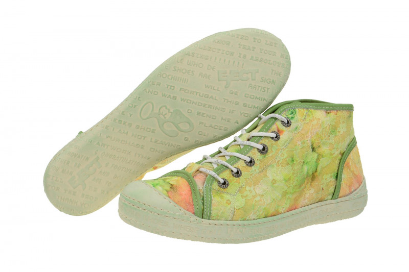 Eject Dass Schuhe grün gelb multi Boots 16223