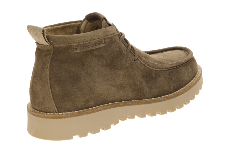 Marc O´Polo Jack Stiefelette taupe braun Herren Mokassin 15107