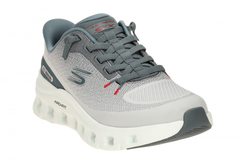 Skechers Arch Fit Sneakers Schuhe grau Herren GLIDE STEP 233110