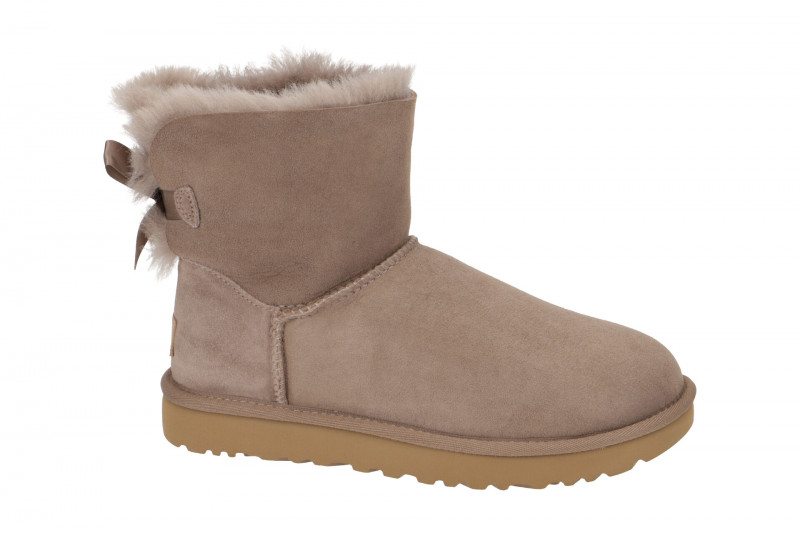 UGG Mini Bailey Bow 2 Stiefel braun caribou 1016501