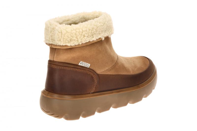 ecco Glacia Winter Schlupf Stiefelette braun Wasserdicht 243313