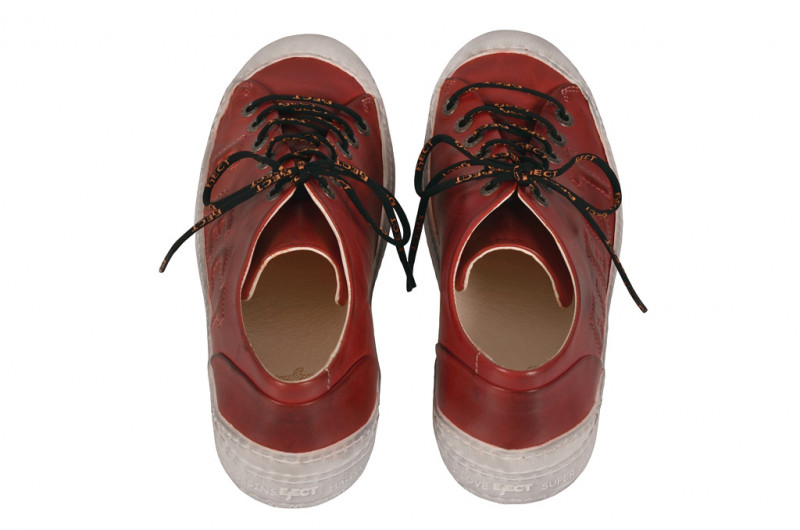 Eject Dass Sneaker in rot - E-11593/1