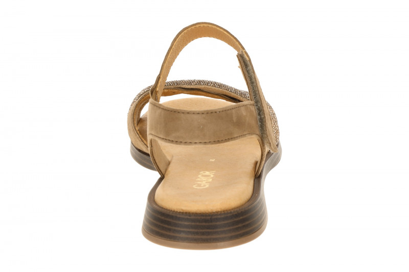 Gabor Fashion Sandale braun Glitzer 85.501.18