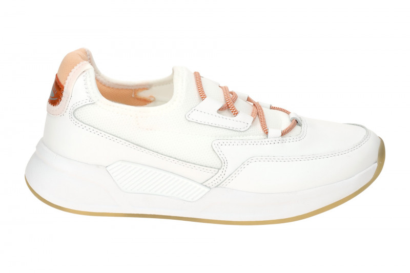 Gabor RollingSoft Slipper Schuhe weiß orange 66.951.51