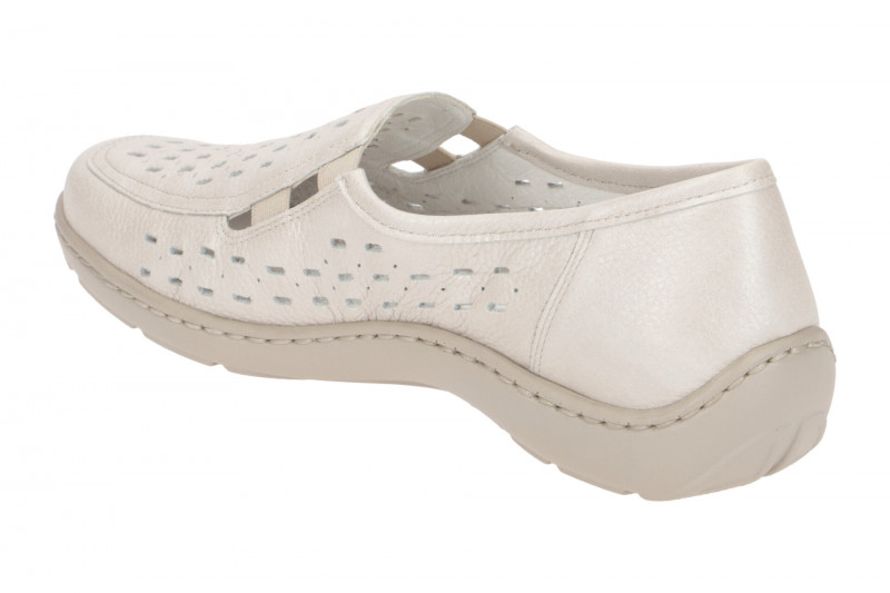 Waldläufer Henni Slipper Damen grau perl 496501