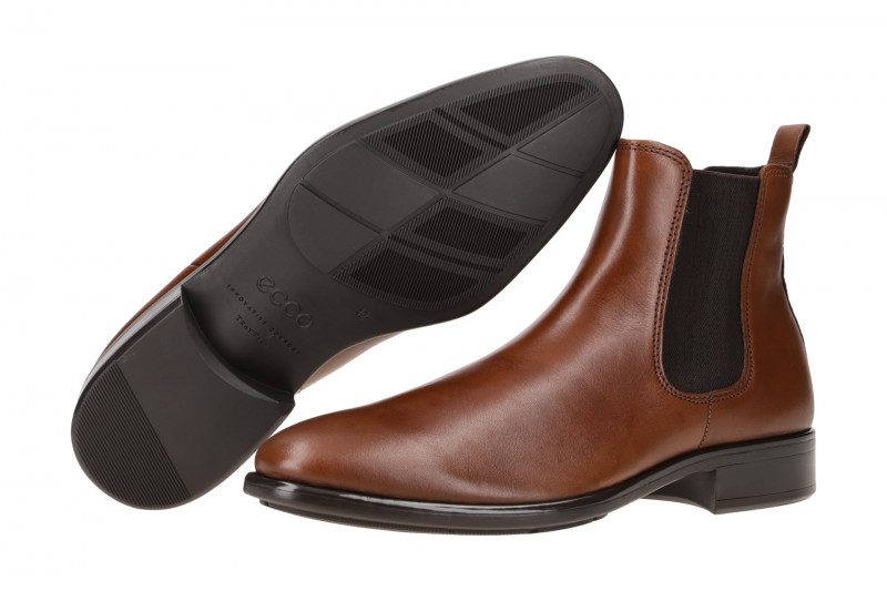ecco CityTray Business Chelsea Stiefelette braun 512804