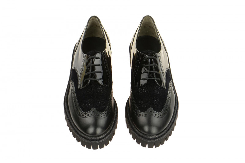 Paul Green Schuhe schwarz Profilsohle 2292