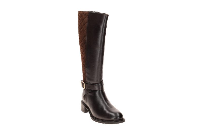 ARA Parker Stiefel braun mocca Schaftweite L Biker Stil 12-26119