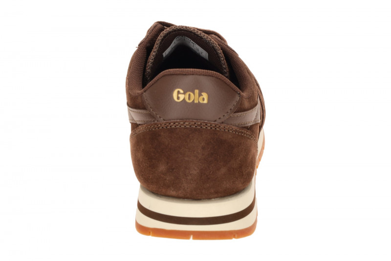 Gola Daytona Schuhe Sneakers braun Damen Velour CLB910DT