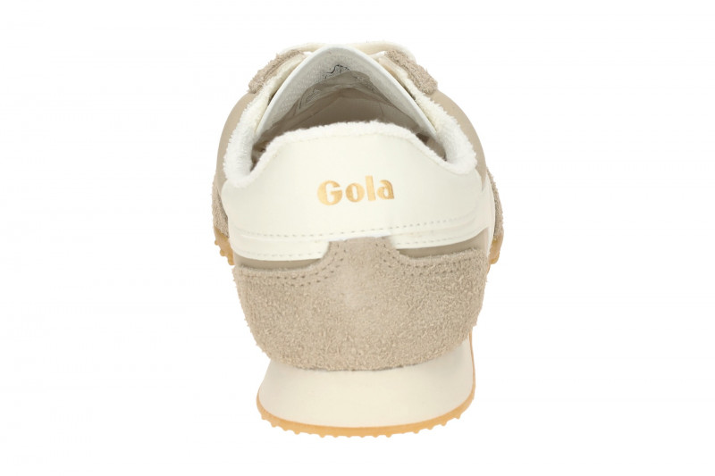 Gola Sprinter Damen Sneakers Schuhe beige bone Velour CLB855