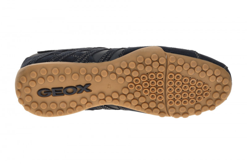 Geox Snake Schuhe dunkelblau Velour Nubuck U55MNB
