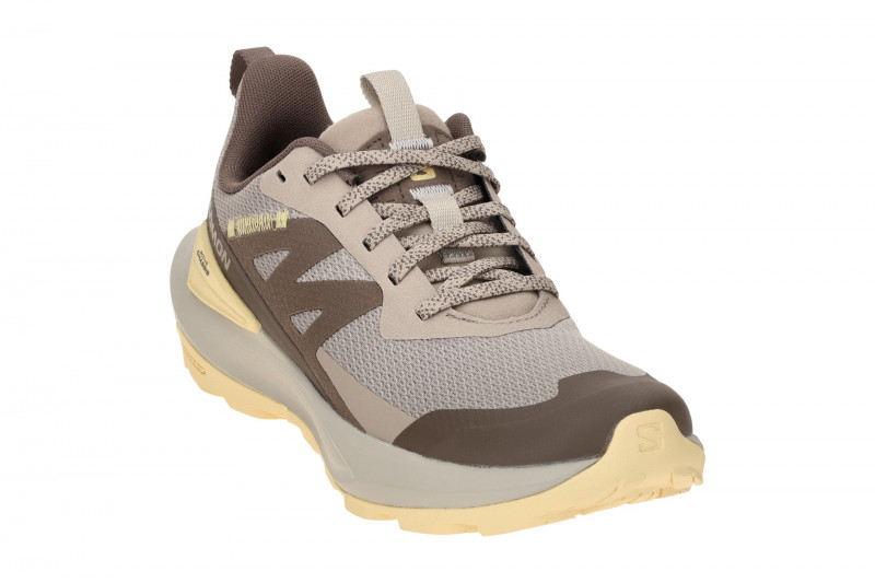 Salomon Elixir Activ Schuhe taupe braun Damen 477574
